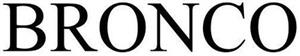 BRONCO