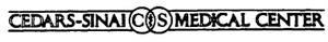 CEDARS - SINAI C S MEDICAL CENTER