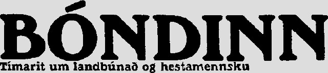 BÓNDINN