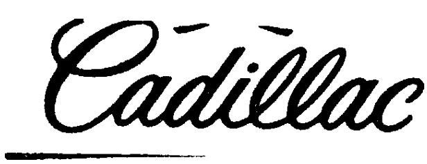 CADILLAC