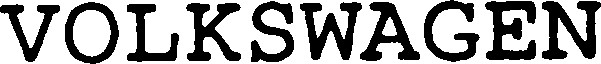 VOLKSWAGEN