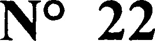 N° 22