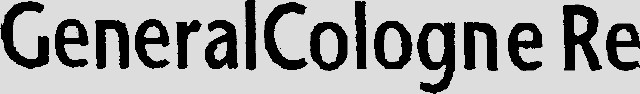 GeneralCologne Re