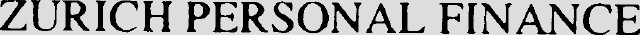ZURICH PERSONAL FINANCE
