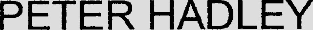 PETER HADLEY