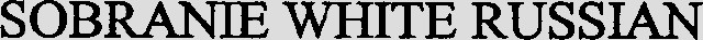 SOBRANIE WHITE RUSSIAN