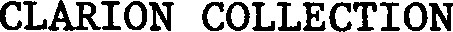 CLARION COLLECTION