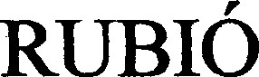 RUBIÓ