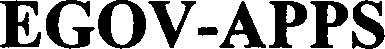 EGOV-APPS