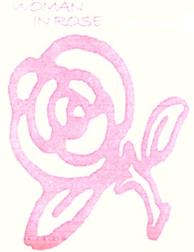 WOMAN IN ROSE