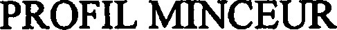 PROFIL MINCEUR