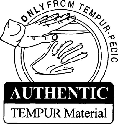 ONLY FROM TEMPUR-PEDIC AUTHENTIC TEMPUR Material