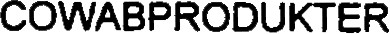 COWABPRODUKTER