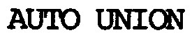 AUTO UNION