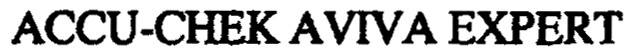 ACCU-CHEK AVIVA EXPERT