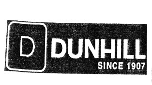 D DUNHILL SINCE 1907