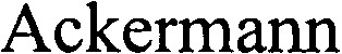 Ackermann