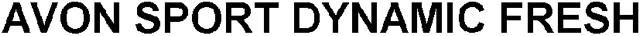 AVON SPORT DYNAMIC FRESH