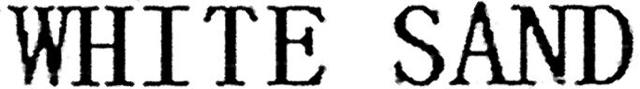 WHITE SAND