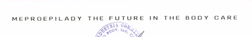 MEPROEPILADY THE FUTURE IN THE BODY CARE.