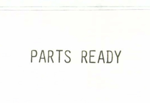 PARTS READY