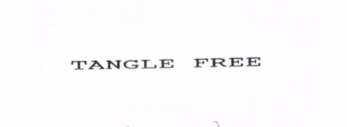 TANGLE FREE