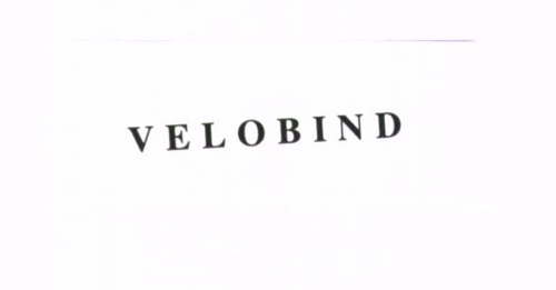 VELOBIND