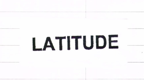 LATITUDE