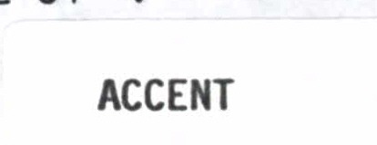 ACCENT
