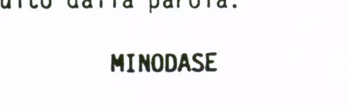 MINODASE