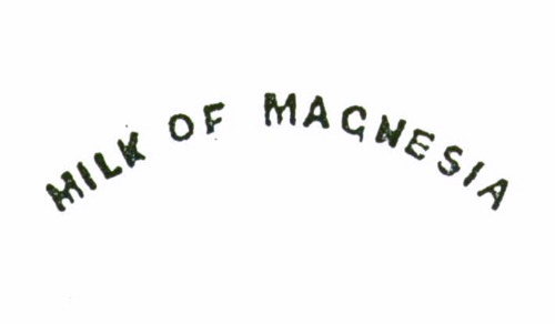 MILK OF MAGNESIA
