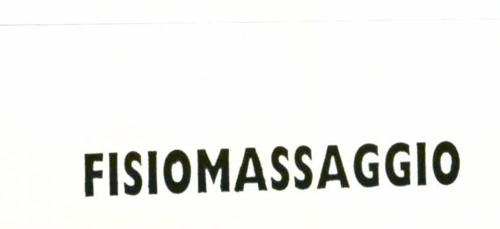 FISIOMASSAGGIO