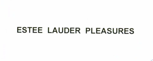 ESTEE LAUDER PLEASURES