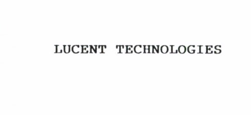 LUCENT TECHNOLOGIES