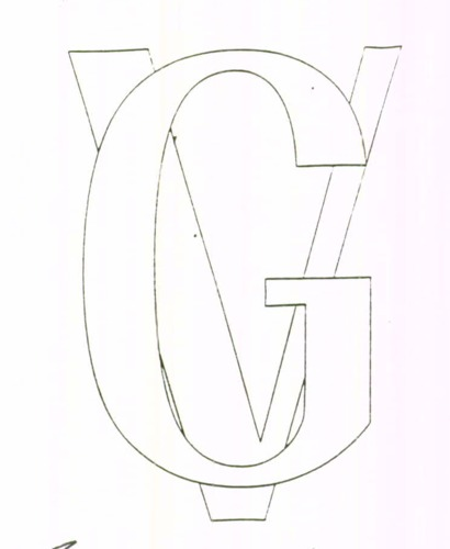 COSTITUITO DALLA LETTERA G SOVRAPPOSTA ALLA LETTERA V