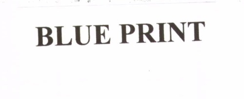 BLUE PRINT