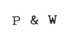 P & W