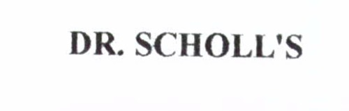 DR. SCHOLL'S