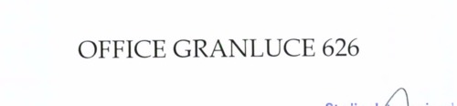 OFFICE GRANLUCE 626