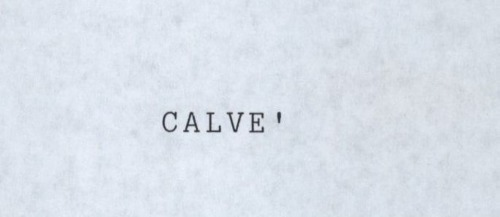 CALVE'