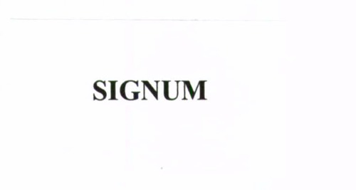 SIGNUM