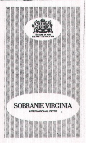 SOBRANIE VIRGINIA.