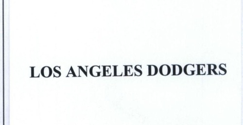 LOS ANGELES DODGERS
