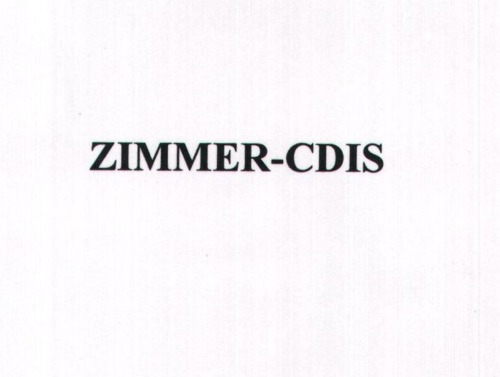 ZIMMER-CDIS