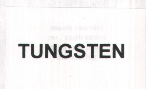TUNGSTEN