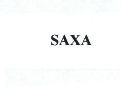 SAXA