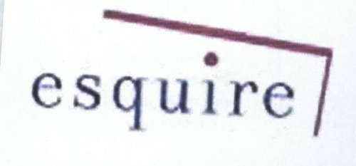 ESQUIRE