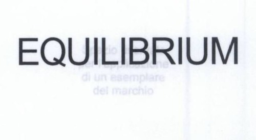 EQUILIBRIUM