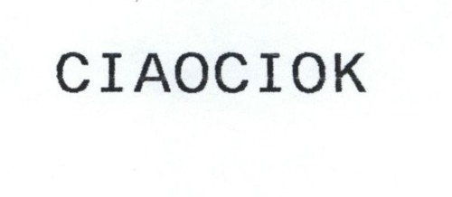 CIAOCIOK