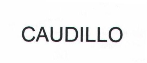 CAUDILLO